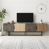 MUEBLE TV ALEG 4P MAR/ROB/NOG