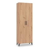 ZAPATERO 2 PUERTAS ROBLE GUNMA
