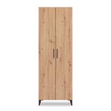 ZAPATERO 2 PUERTAS ROBLE GUNMA