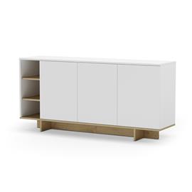 APARADOR MAGTA 3P 3H BCO/ROBLE