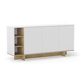 APARADOR MAGTA 3P 3H BCO/ROBLE