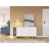 APARADOR MAGTA 3P 3H BCO/ROBLE