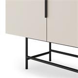 APARADOR VORU 4P CREMA