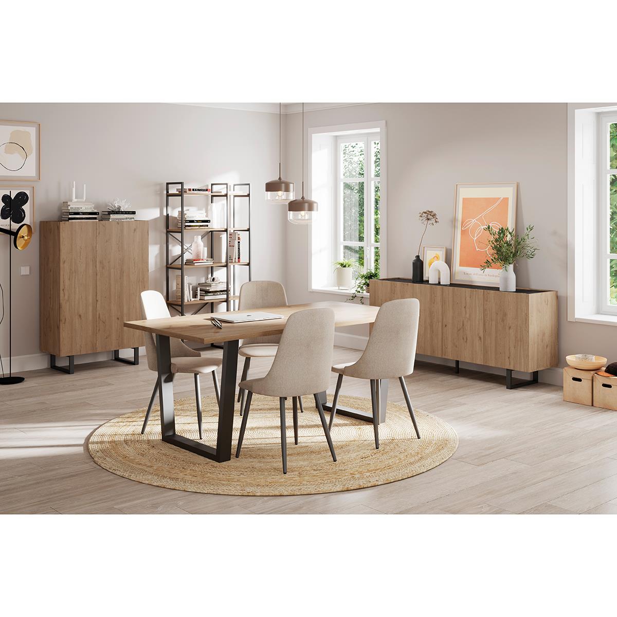 APARADOR TAGAN 4P SEPET/CERAMICA
