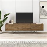 MUEBLE TV BONGOR 3P NOGAL