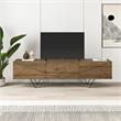 MUEBLE TV BONGOR 3P NOGAL MUEBLE TV BONGOR 3P NOGAL