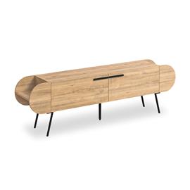 MUEBLE TV LECONI 2P ROBLE