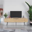 MUEBLE TV LECONI 2P ROBLE MUEBLE TV LECONI 2P ROBLE