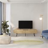MUEBLE TV LECONI 2P ROBLE