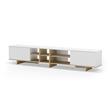MUEBLE TV NOTSE 2P BLANCO/ROBLE MUEBLE TV NOTSE 2P BLANCO/ROBLE