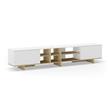 MUEBLE TV NOTSE 2P BLANCO/ROBLE MUEBLE TV NOTSE 2P BLANCO/ROBLE