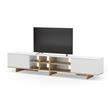 MUEBLE TV NOTSE 2P BLANCO/ROBLE MUEBLE TV NOTSE 2P BLANCO/ROBLE