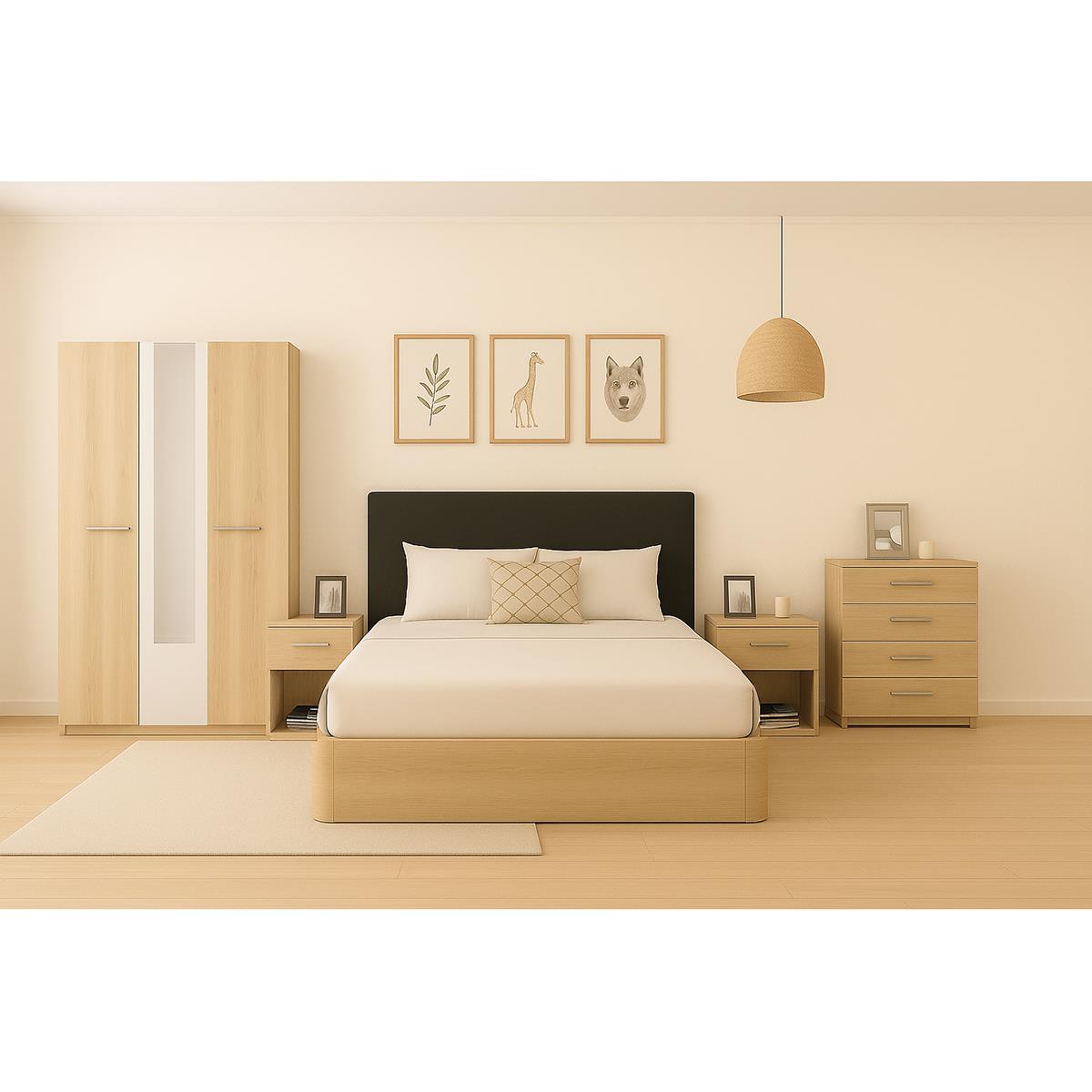 DORMITORIO COMPLETO OMIR