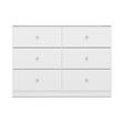CAJONERA 6 CAJONES BLANCO KIVU