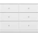 CAJONERA 6 CAJONES BLANCO KIVU