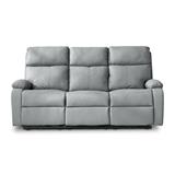 SOFA RELAX 3P ELECTRI DOMEN GRIS