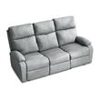 SOFA RELAX 3P ELECTRI DOMEN GRIS
