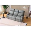 SOFA RELAX 3P ELECTRI DOMEN GRIS