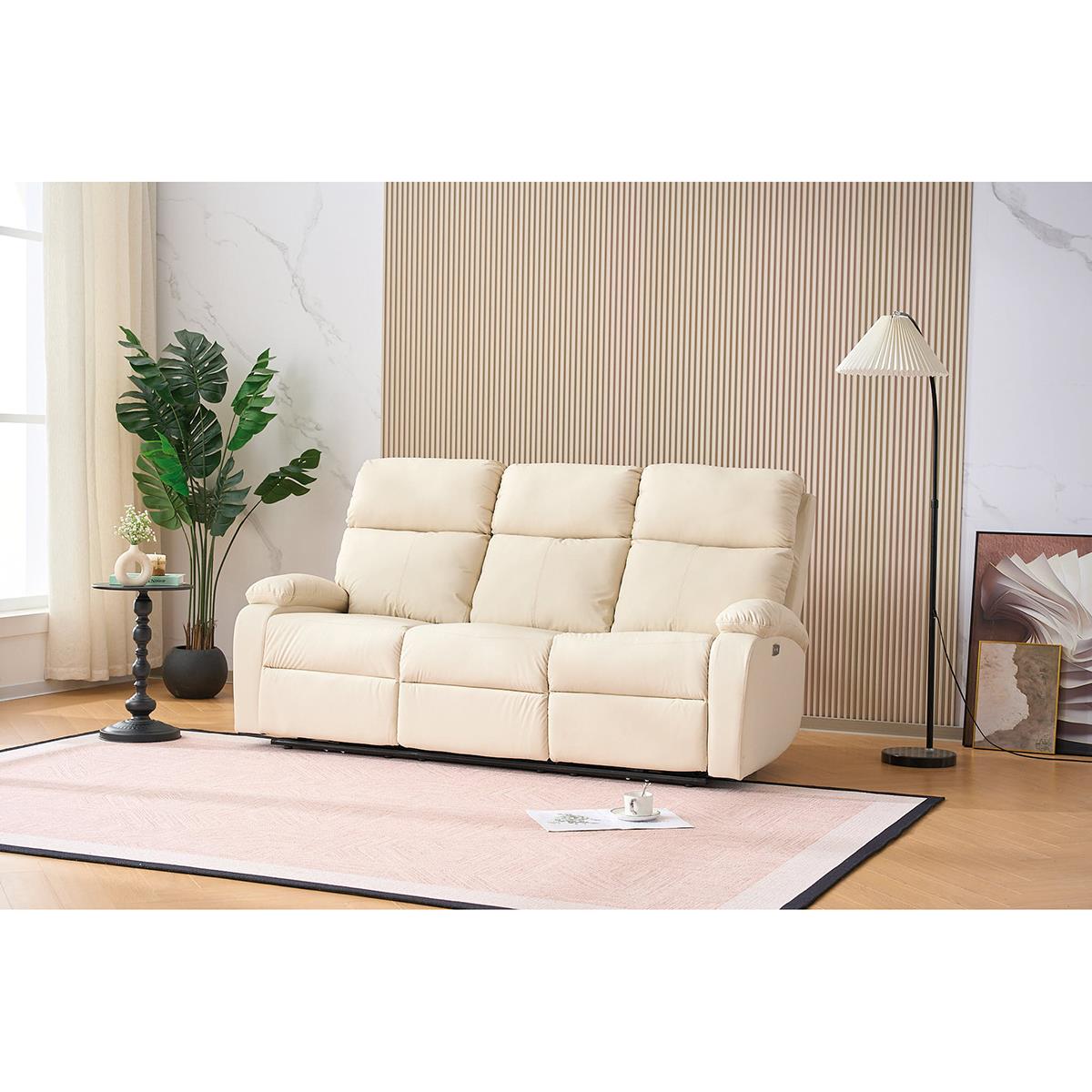 SOFA RELAX 3P ELECTRI DOMEN BEIG