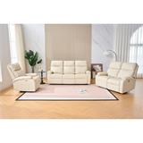 SOFA RELAX 3P ELECTRI DOMEN BEIG