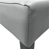 SILLA CABAR GRIS PATAS NEGRAS