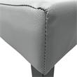 SILLA CABAR GRIS PATAS NEGRAS