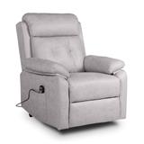 SILLON RECLINAB ELEV APICE GRIS