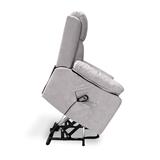SILLON RECLINAB ELEV APICE GRIS