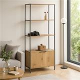 ESTANTERIA 176TLVISTAENDIAGONALAMBIENTADAENSALÓN