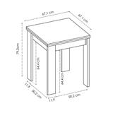 MESA AUXILIAR NATURAL NERISSA