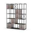 ESTANTERIA ADRE NEGRO/CREMA