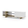 MUEBLE TV BITAM 1P 4H BCO/ROBLE
