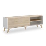 MUEBLE TV BLANCO/NATURAL BAURU