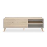 MUEBLE TV BLANCO/NATURAL BAURU