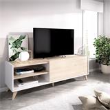 MUEBLE TV BLANCO/NATURAL BAURU