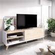 MUEBLE TV BLANCO/NATURAL BAURU