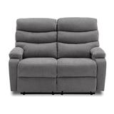 SOFA RELAX 2P GRIS OSCURO CALMON