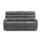 SOFA RELAX 3P GRIS OSCURO CALMON