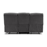 SOFA RELAX 3P GRIS OSCURO CALMON