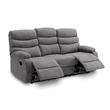 SOFA RELAX 3P GRIS OSCURO CALMON