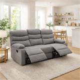 SOFA RELAX 3P GRIS OSCURO CALMON