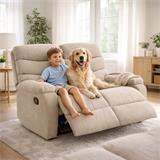 SOFA RELAX 2P BEIGE CALMON
