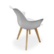 SILLA CON COJIN BLANCO BATNA