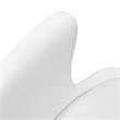 SILLA CON COJIN BLANCO BATNA