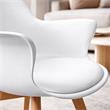 SILLA CON COJIN BLANCO BATNA