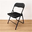 SILLA PLEGABLE NEGRA ESINO