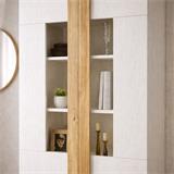 VITRINA 75109 ASTI NIEVE-T ROBLE